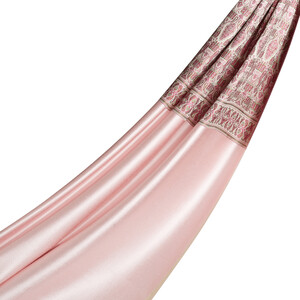 ipekevi - Powder Jacquard Hand Woven Prime Silk Scarf (1)