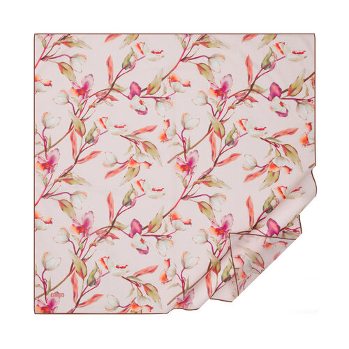 Powder Magnolia Cotton Scarf