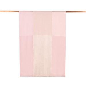 ipekevi - Powder Pink Copper Lady Lurex Silk Scarf (1)