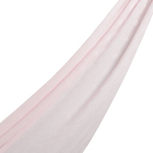 Powder Pink Maze Print Cotton Scarf - Thumbnail