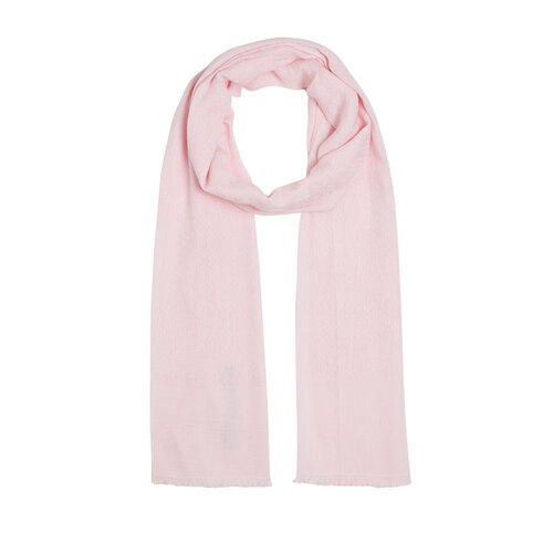 Powder Pink Maze Print Cotton Scarf