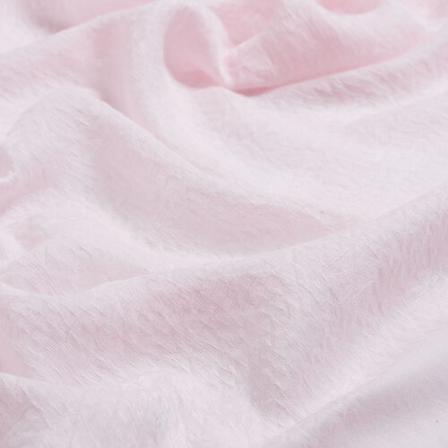 Powder Pink Maze Print Cotton Scarf