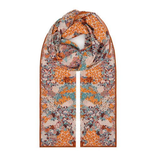 Powder Rich Rose Cotton Scarf