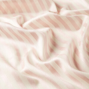 Powder Striped Silk Scarf Shawl - Thumbnail
