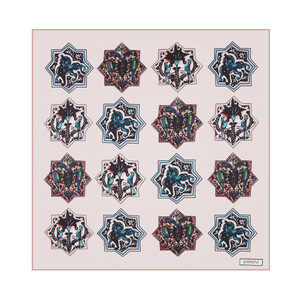 ipekevi - Pudra Selçuklu Saten İpek Mendil