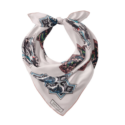 Pudra Selçuklu Saten İpek Mendil