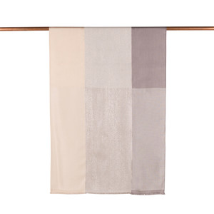 Pumice Stone Lady Lurex Silk Scarf - Thumbnail