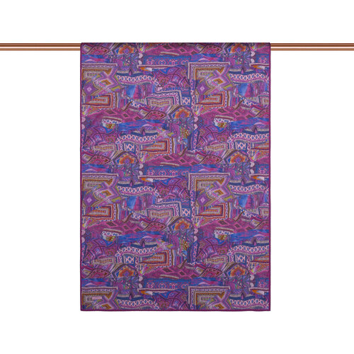 Purple Anatolian Dream Cotton Scarf