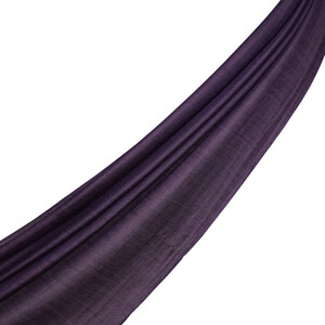 Purple Cashmere Cashmere Silk Prime Scarf - Thumbnail