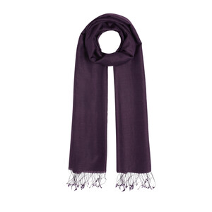 Purple Cashmere Cashmere Silk Prime Scarf - Thumbnail