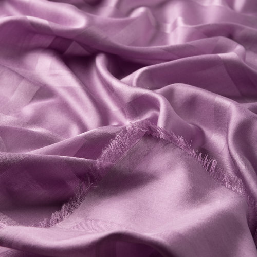 Purple Crepe Myrtle Satin Silk Scarf