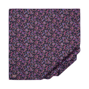 ipekevi - Purple Eastern Garden Cotton Scarf