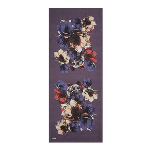 Purple Florescence Print Tencel Scarf - Thumbnail