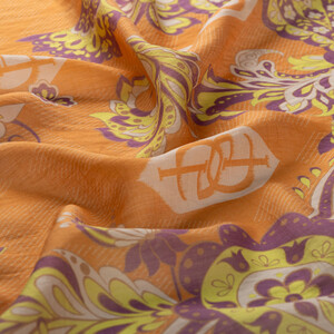 Purple Peach Serenad Tencel Scarf - Thumbnail