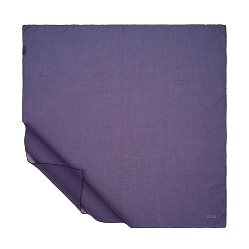 Purple Plain Cotton Scarf