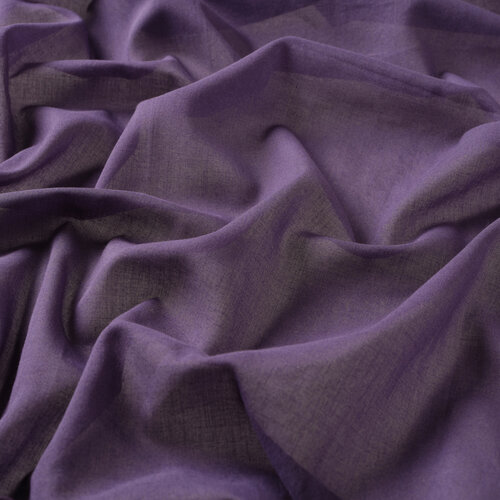 Purple Plain Cotton Scarf