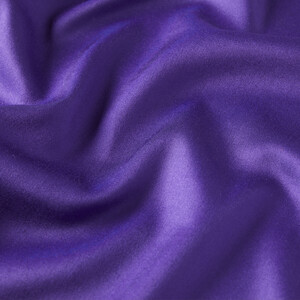 Purple Reversible Silk Pocket Square - Thumbnail