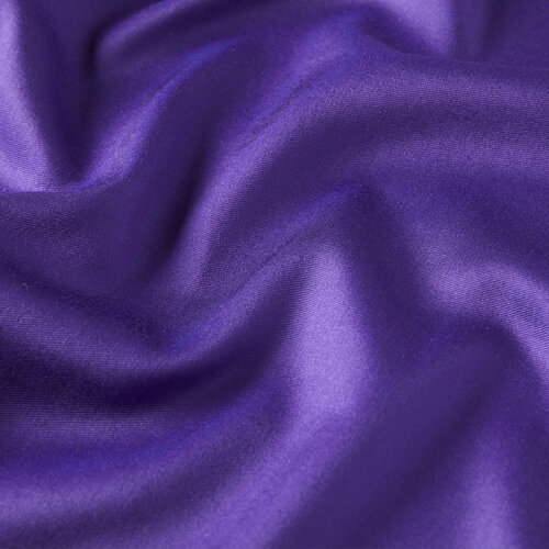 Purple Reversible Silk Pocket Square