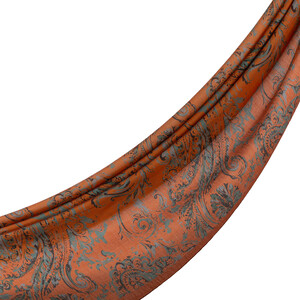 ipekevi - Red Copper Breeze Print Tencel Scarf