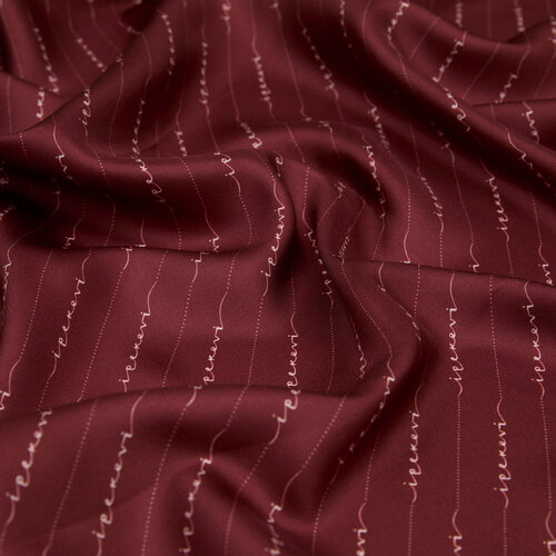 Red Copper Signature Silk Twill Scarf