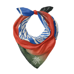 ipekevi - Red Fuji Satin Silk Pocket Square (1)