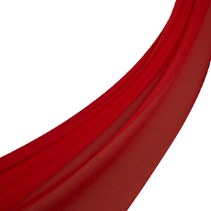 Red Plain Cotton Scarf - Thumbnail