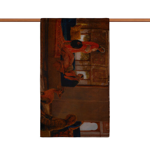 وشاح حرير ساتان حفل الاستقبال