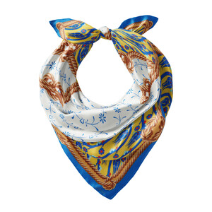 ipekevi - Rope Blue Satin Silk Pocket Square Model 01 (1)