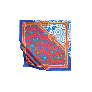 ipekevi - Rope Navy Satin Silk Pocket Square Model 05 (1)