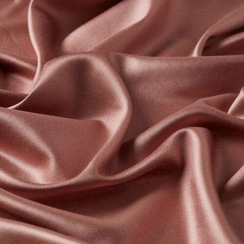 Rose Pink Reversible Silk Scarf