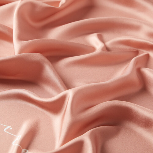 Rose Pink Signature Silk Twill Scarf