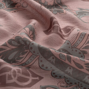 Rose Pink Stone Serenad Tencel Scarf - Thumbnail