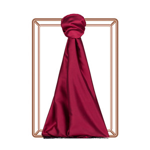 Ruby Reversible Silk Scarf - Thumbnail