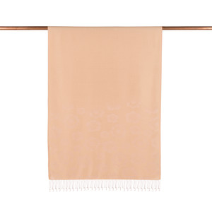 ipekevi - Saffron Violet Jacquard Silk Scarf (1)