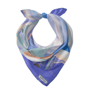 ipekevi - Saks Mavisi İshak Paşa Sarayı Saten İpek Mendil (1)