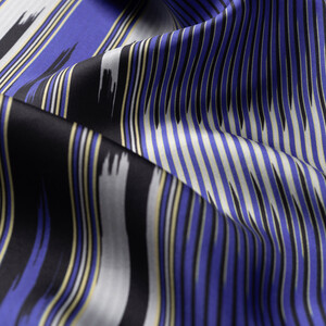 ipekevi - Saks Mavisi Karadeniz Keşanı Tivil İpek Eşarp (1)