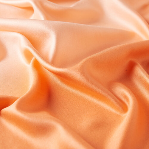 Salmon Gradient Silk Scarf