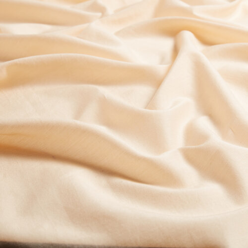 Salmon Plain Cotton Silk Scarf
