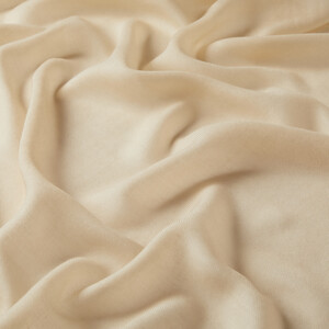 Sand Beige Cashmere Wool Silk Prime Scarf - Thumbnail