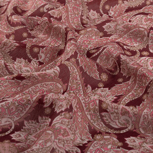 ipekevi - Sand Beige Mezopotamya Model 03 Print Tencel Scarf (1)