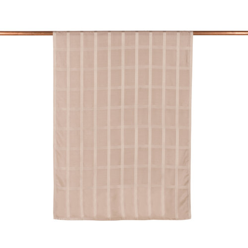 Sand Beige Satin Silk Scarf