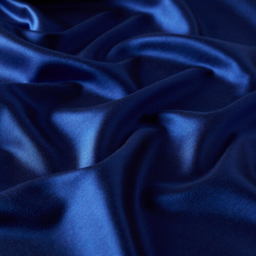 Sapphire Reversible Silk Scarf