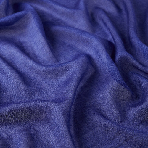 Sax Blue Cashmere Silk Prime Scarf