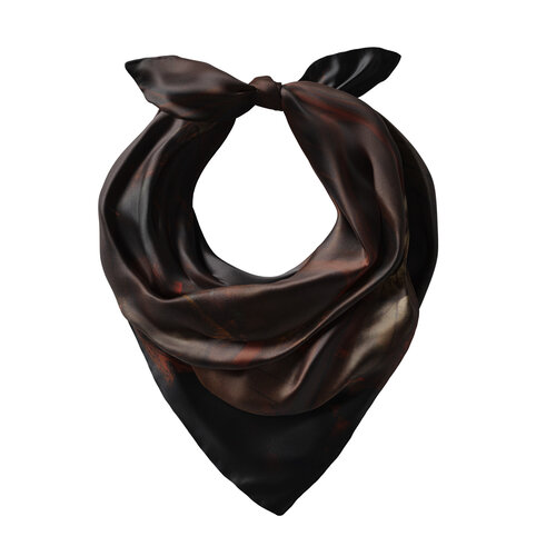 منديل حرير ساتان الدراويش الراقصين