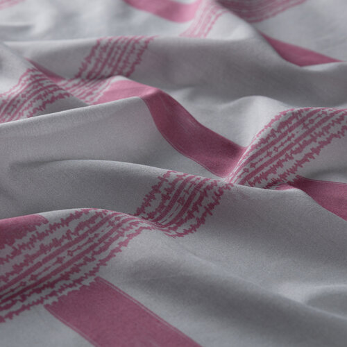 Silver Blue Rhythm Cotton Scarf