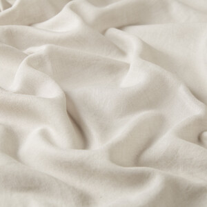 Silver Bordered Modal Silk Scarf - Thumbnail