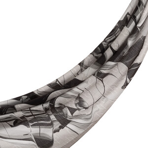 ipekevi - Silver Marble Flow Tencel Scarf