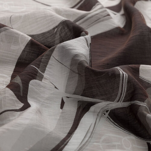 Silver Marble Flow Tencel Scarf