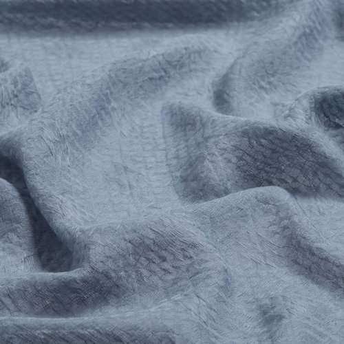 Silver Maze Print Cotton Scarf