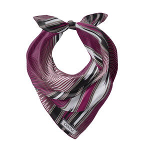 ipekevi - Siyah Erguvan Karadeniz Keşanı Saten İpek Mendil (1)